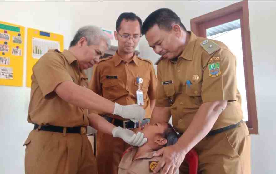 3.542 Balita di Bojongmangu Bekasi Ikuti Sub PIN Polio Putaran Kedua