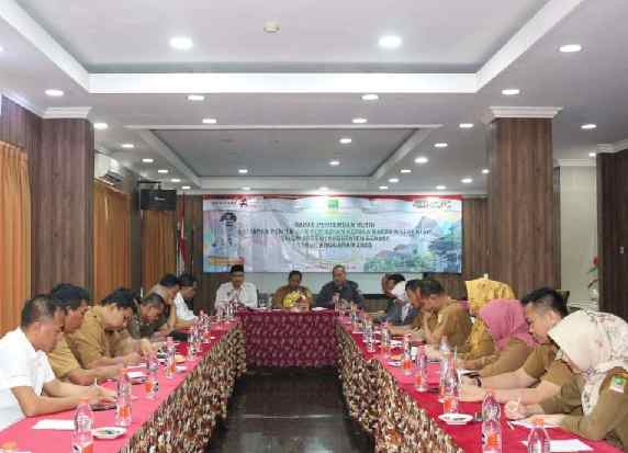 Kesbangpol Kabupaten Bekasi dan Bawaslu Gelar Rapat Persiapan Pemilu