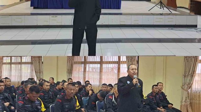 Menjelang HANI BNK Bekasi Adakan Test Urin dan Sosialisasi Pencegahan Narkoba di Mako Brimob Batalyon D Pelopor PMJ Cikarang