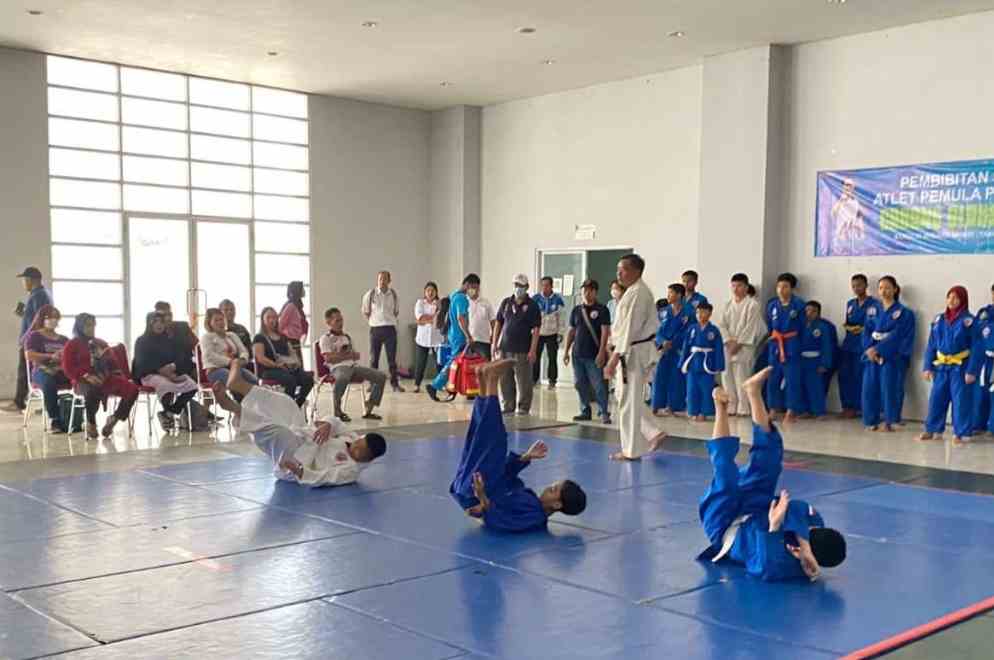 Disbudpora Kab.Bekasi Jaring Atlet Judo Pemula Persiapan Popda Jabar 2023