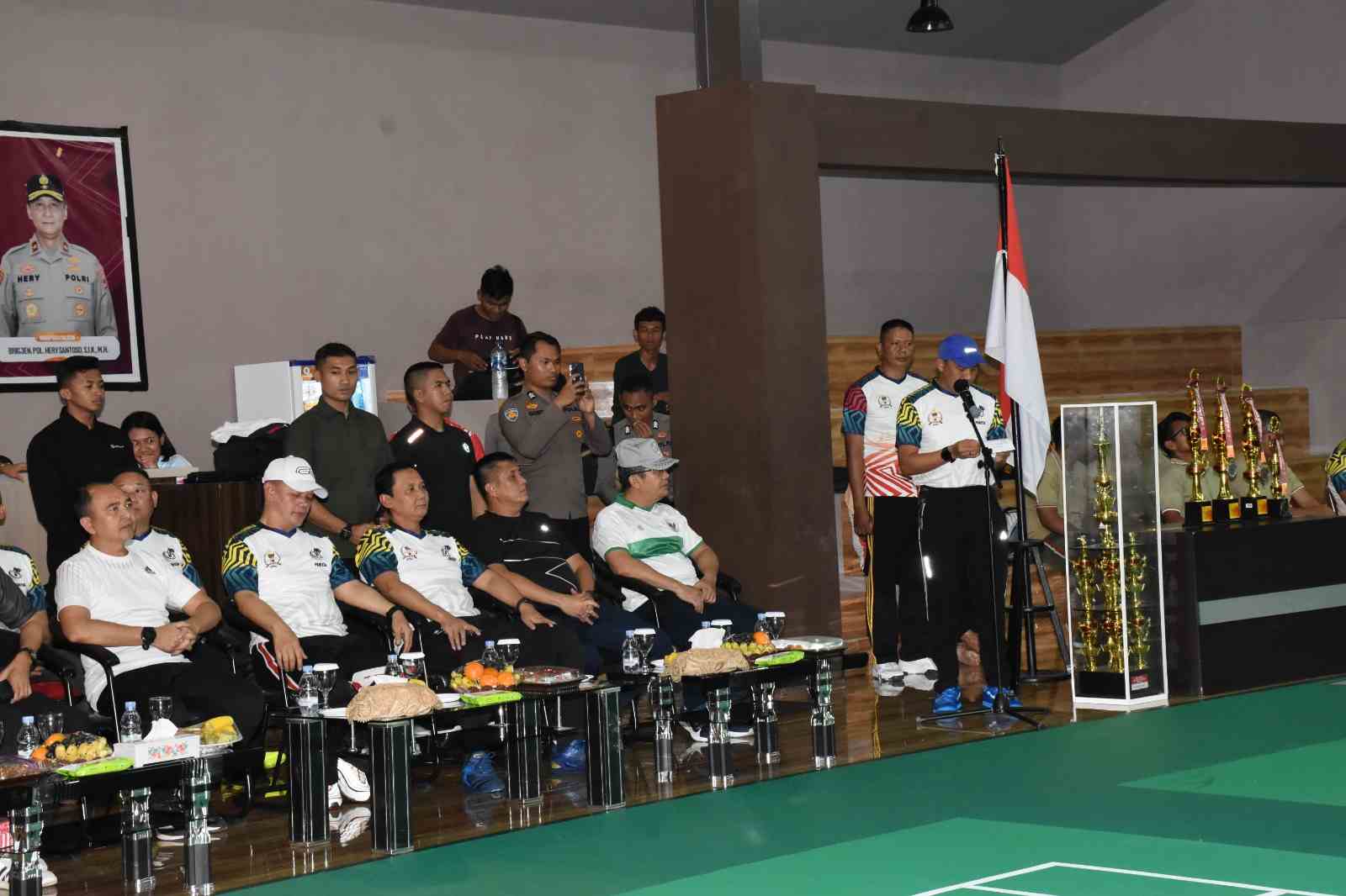Turnamen Bulutangkis Kapolda Cup IV Tahun 2023 dimulai, 32 Tim Turut Berpartisipasi