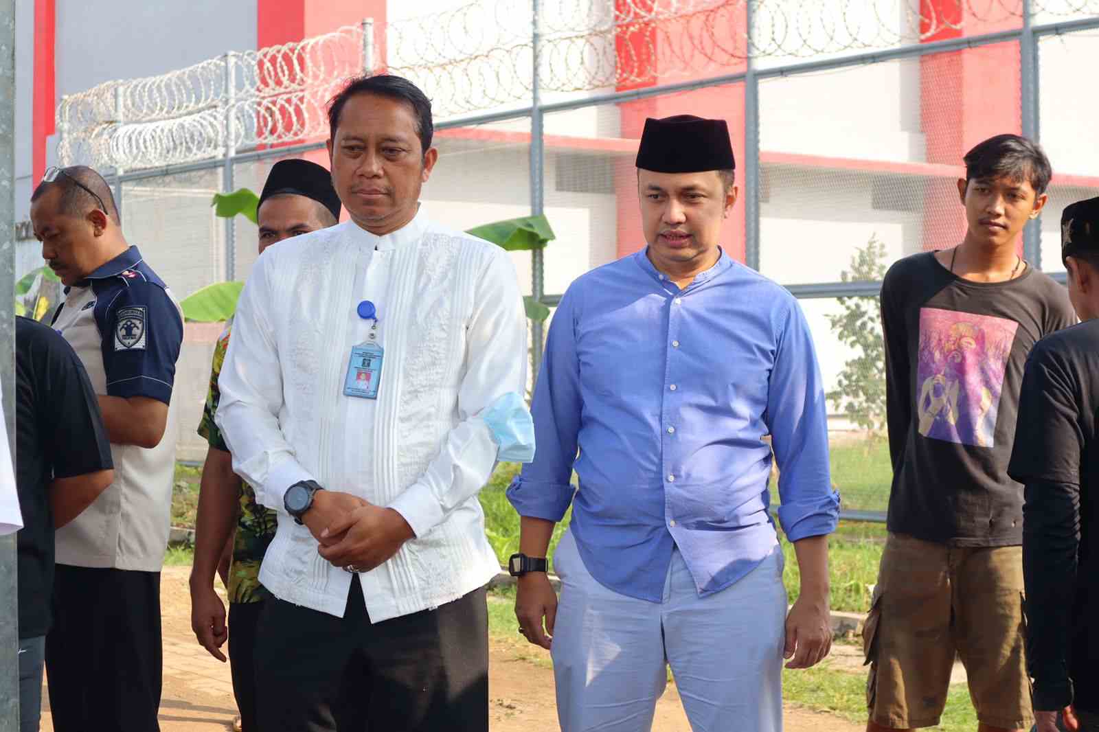 Lembaga Pemasyarakatan (Lapas) Kelas I Tangerang Selenggarakan Sholat Idul Adha 1444 H Dan Penyembelihan Hewan Qurban