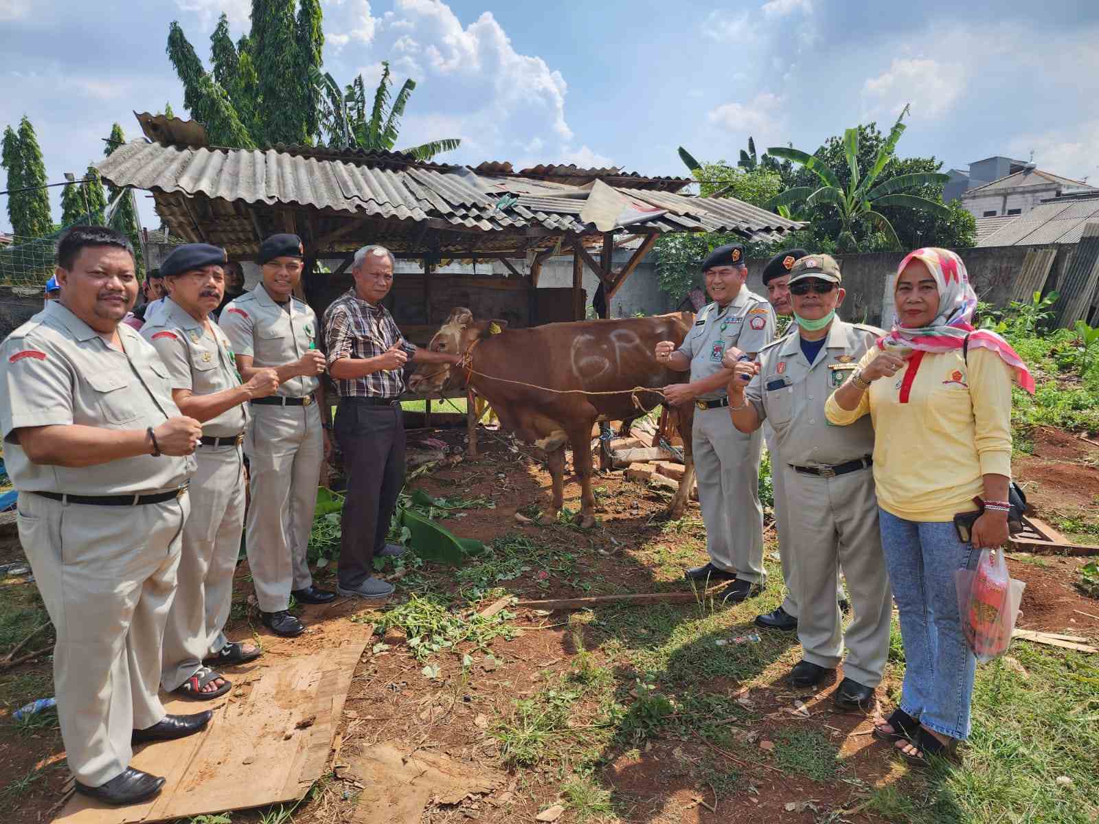 Idul Adha 1444 H / 2023 M bersama DPP FKGPJ (Dewan Pimpinan Pusat Forum Komunikasi Guyub Purna Jaya)