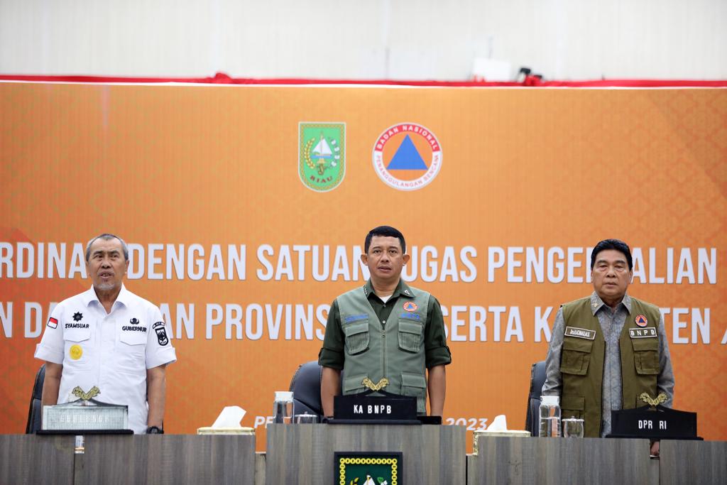 Antisipasi Dini Karhutla, Kepala BNPB Bertolak ke Riau Pagi Ini