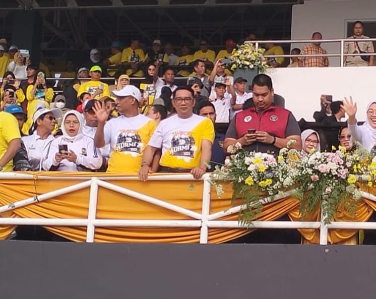 Menpora Dito Ariotedjo Resmi Buka Jambore Komite Olahraga Rekreasi Masyarakat Indonesia (KORMI) Purwakarta ke-2