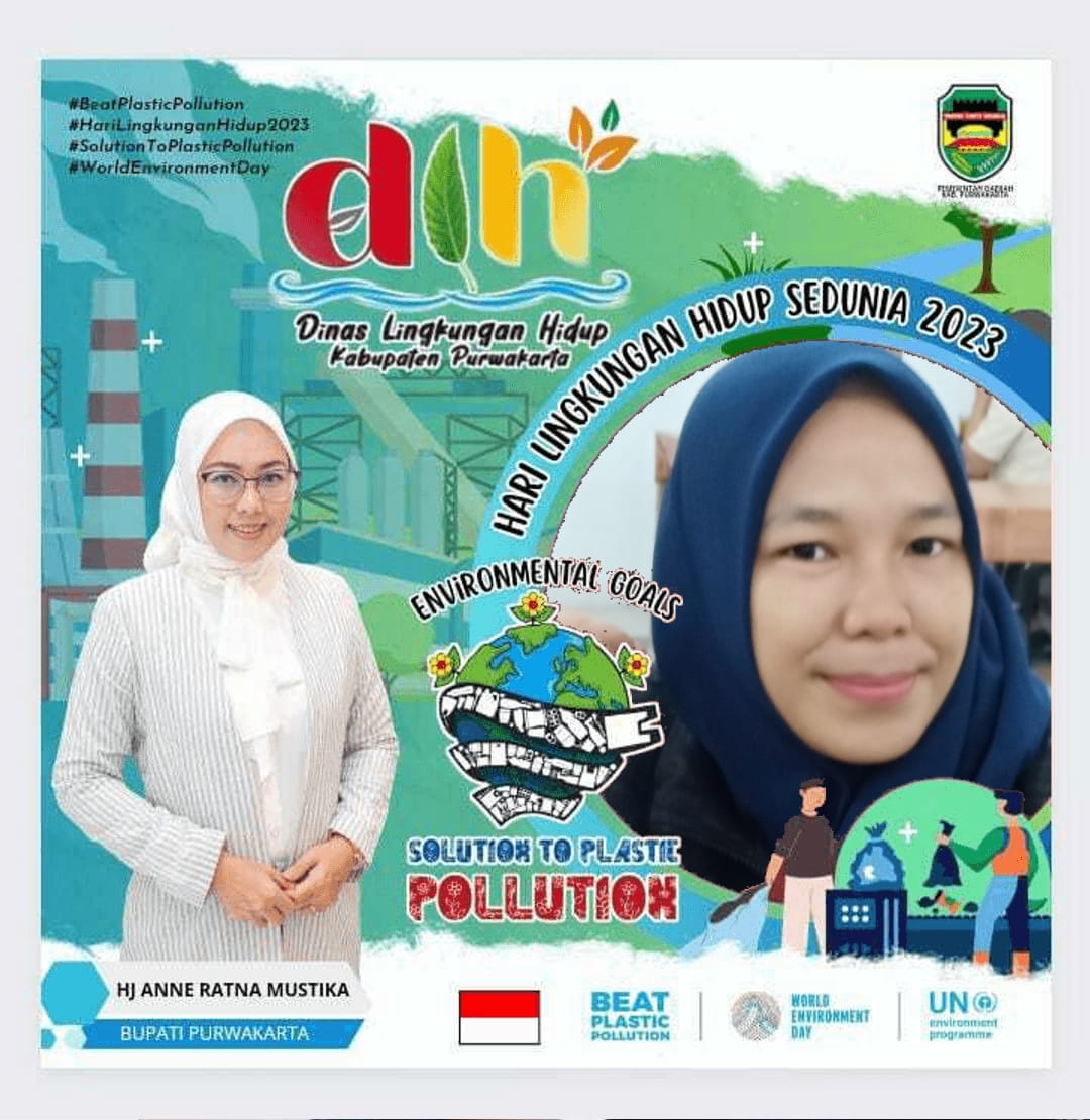 Memperingati Hari Lingkungan Hidup Sedunia Pemkab Purwakarta dan TNI Bersihkan Sungai