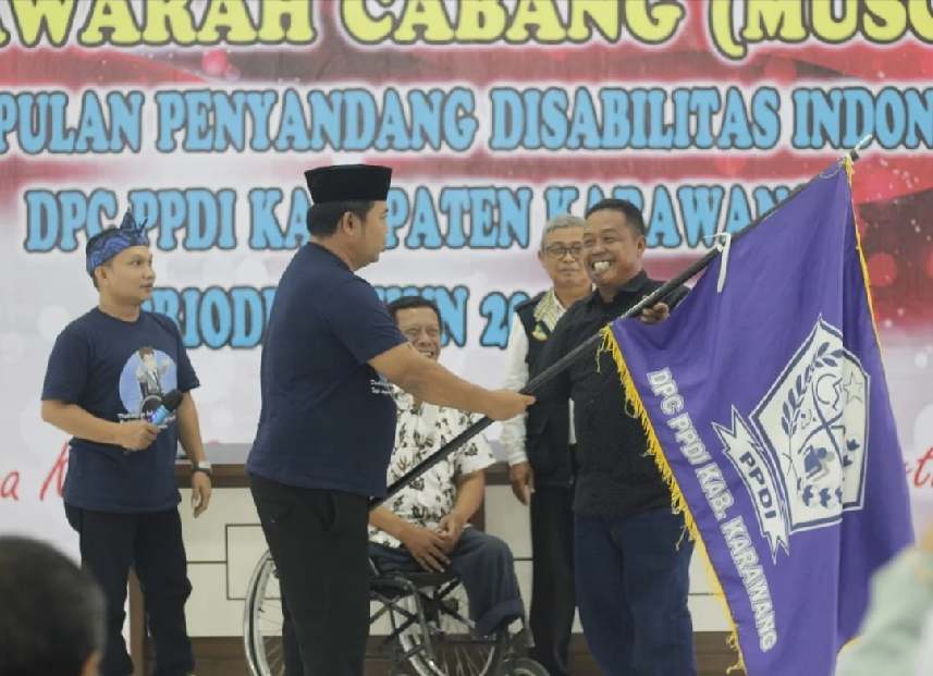 Muscab PPDI Karawang,Anggara Didapuk Sebagai Ketua