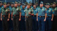 59 Pati TNI Resmi Menyandang Pangkat Baru