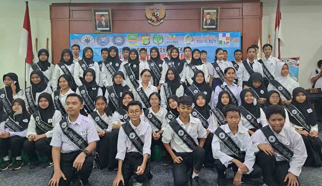 Audisi Pelajar Duta Anti Narkoba Tingkat SLTP Se-Kabupaten Bekasi di Gelar LKS LRKM YR Kobra Bekasi