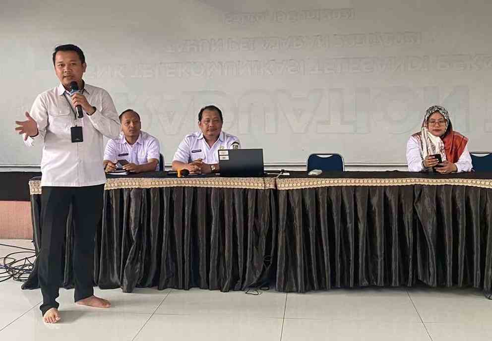 Diskominfosantik Kab.Bekasi Edukasi Sosialisasikan Pelajar Pencegahan Berita Hoak