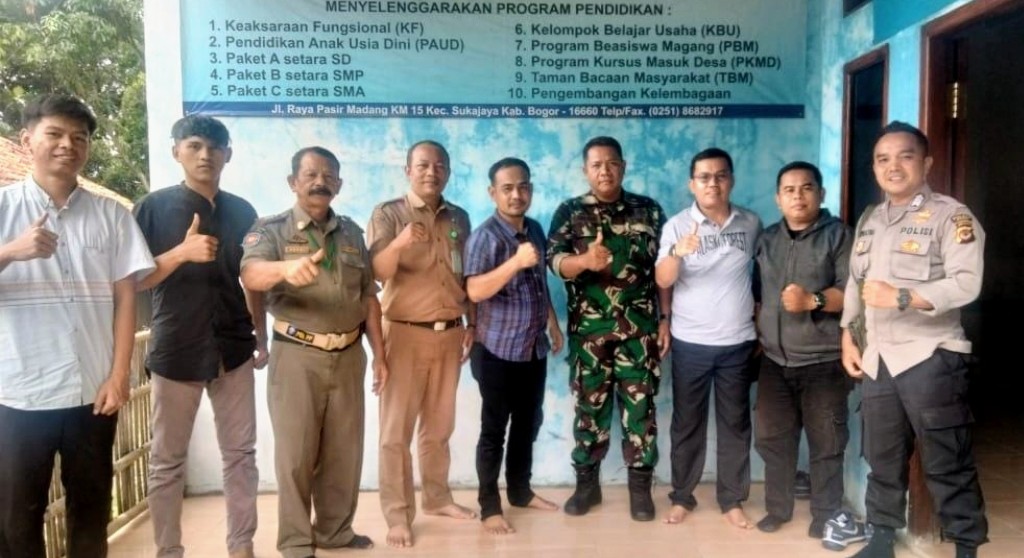 Kunjungan Kerja Muspika Kecamatan Sukajaya Ke PKBM Satria Sakti