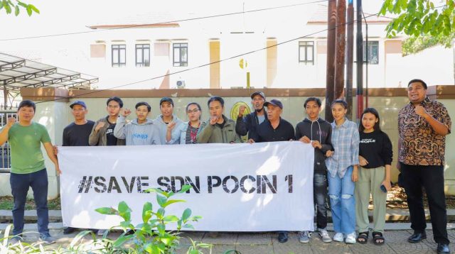 Perjuangkan Hak Pendidikan Murid SDN Pondok Cina 1, Relawan Pendidikan Bersaksi di PTUN Bandung
