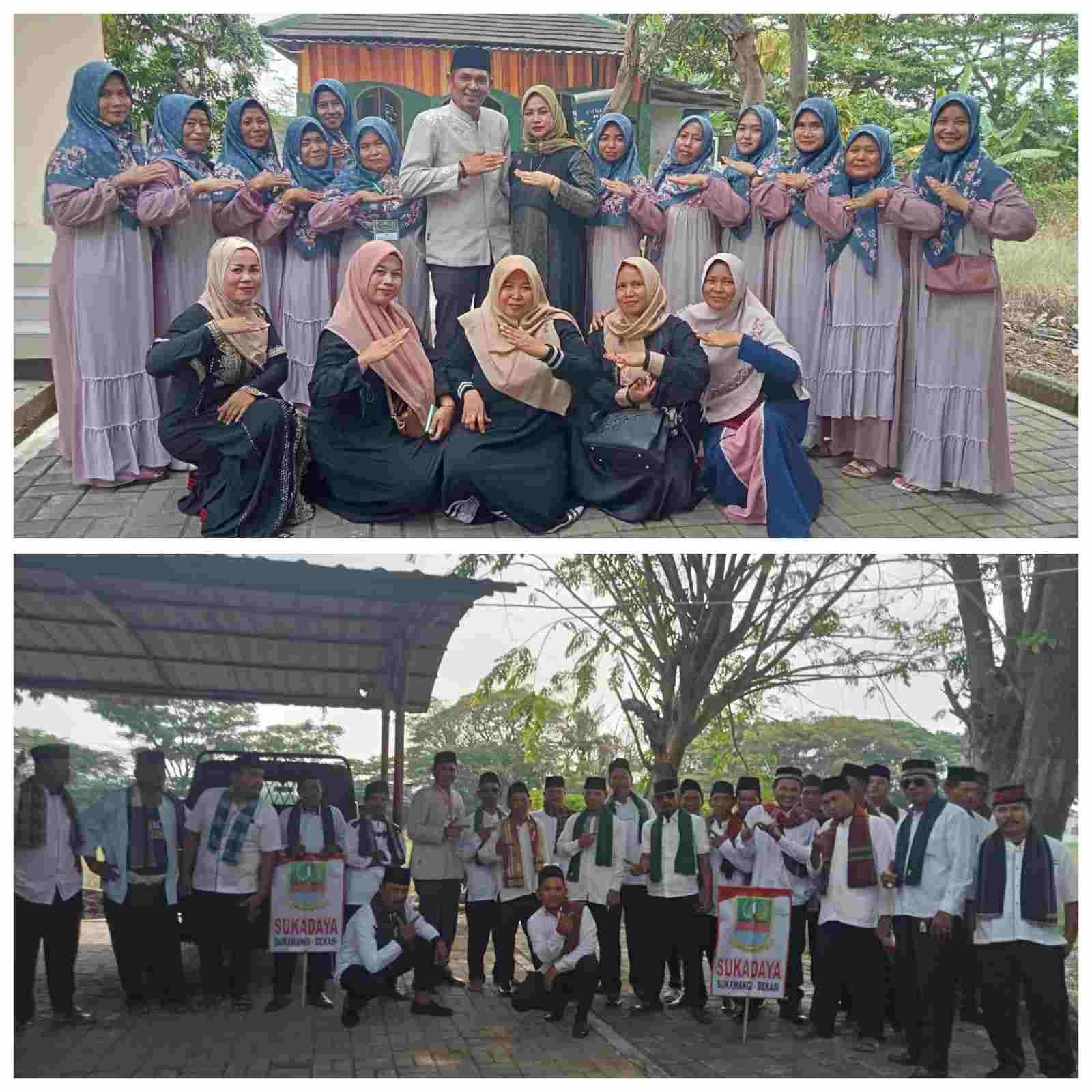 Kepala Desa Sukadaya Begitu Semangat untuk mengikuti Lomba MTQ Tingkat Kecamatan Sukawangi Kabupaten Bekasi