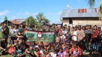 Prajurit Yonif Raider 755 Kostrad Kostrad Serbu Perkampungan Merauke