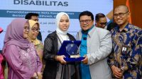 Naskah Deklarasi Pemilu Ramah Disabiltas dibacakan Oleh  Putri Aryani GoTalent Amerika 2023