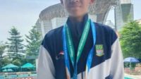 Reysendi Anang Prawira Atlet NPCI Kab.Bekasi, Atlet Terbaik di Ajang Peparda III Jabar Garut Hattrick Raih 3 Medali