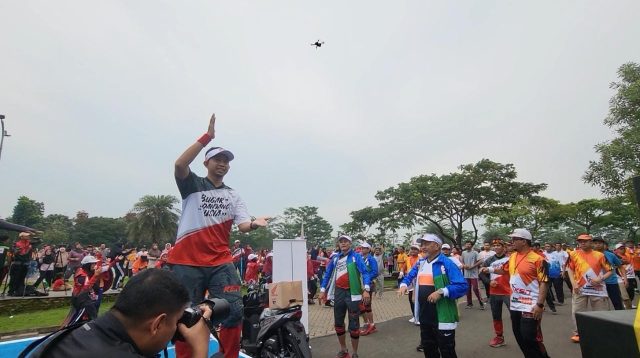 Caleg PKS Teti Lestari beserta Relawan Hadiri Pembukaan Fornas VII Jabar di Metland Cibitung