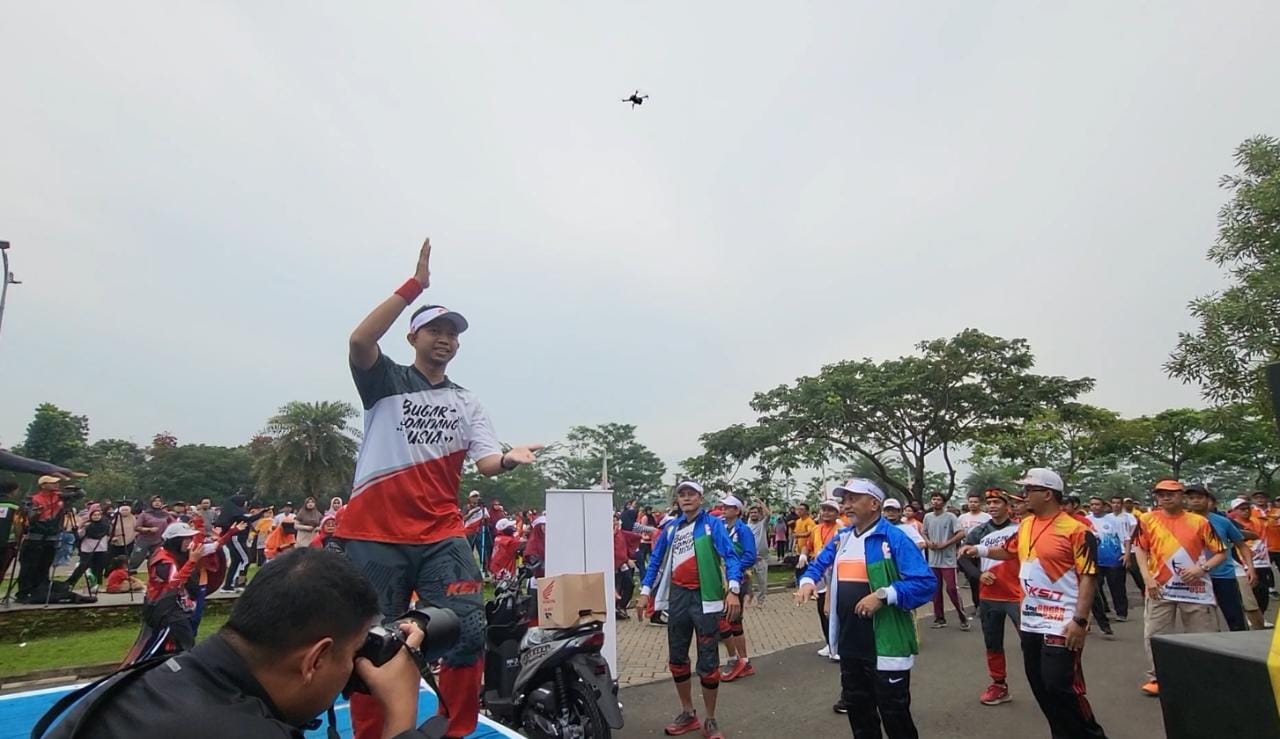 Caleg PKS Teti Lestari beserta Relawan Hadiri Pembukaan Fornas VII Jabar di Metland Cibitung