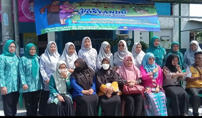 Kecamatan Karang Bahagia Kabupaten Bekasi adakan perlombaan posyandu tingkat Kecamatan