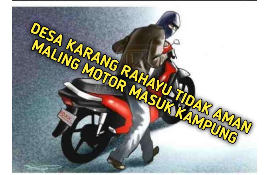Waspada Rawan Maling Motor di Kampung Pelaukan,Karangbahagia Bekasi