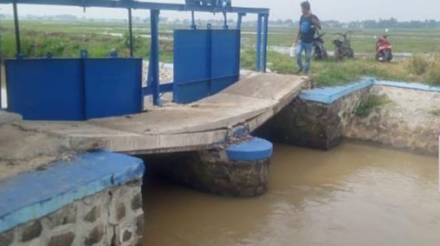 LSM BKPK  Laporkan Dugaan Korupsi  Kegiatan Perbaikan Pintu Air Bendung Kobak Rantai Ke Kejari Cikarang