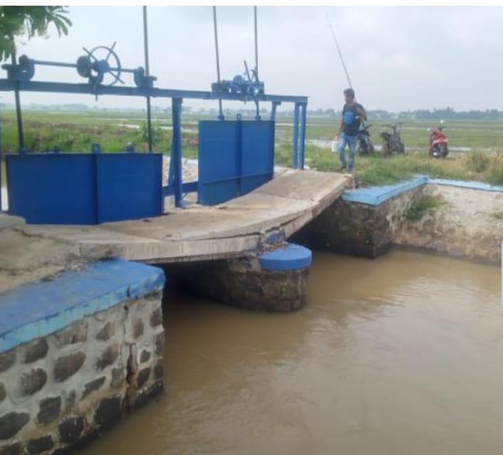 LSM BKPK  Laporkan Dugaan Korupsi  Kegiatan Perbaikan Pintu Air Bendung Kobak Rantai Ke Kejari Cikarang