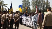 Demo Mahasiswa dan Penganggur Tuntut Disnaker Kab.Bekasi Perbanyak BLK