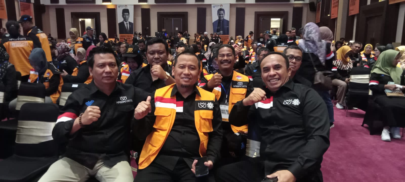 Menteri BUMN Erick Tohir Hadiri Pengukuhan Kawan PMI dan Perwira PMI