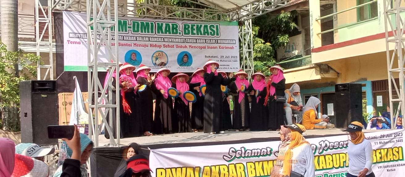 BKMM-DMI Kabupaten Bekasi Memperingati 1 Muharam 1445 H dan Pawai Ta’aruf Sekabupaten Bekasi
