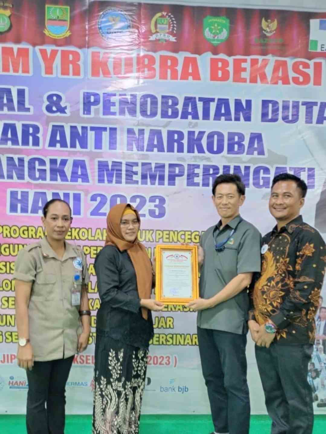 Presdir Ejip Kenichiro Yoshida Apresiasi Kegiatan Peringatan HANI dan Pemilihan Duta Pelajar Anti Narkoba 2023