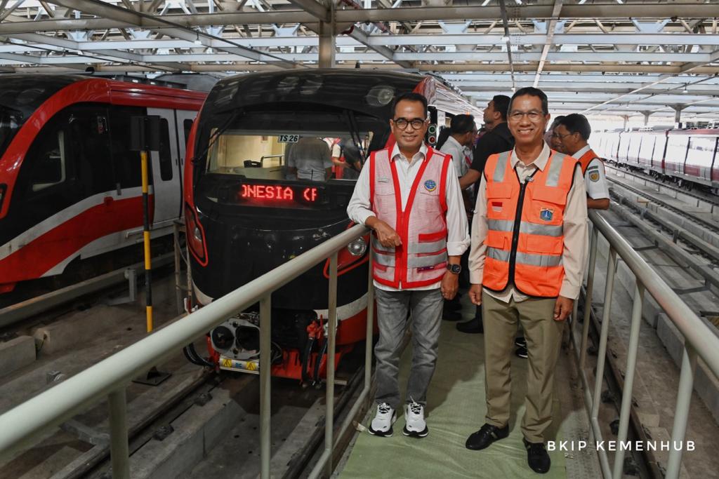 Menhub Gandeng Pj Gubernur DKI Lakukan Sidak Jelang Operasional LRT Jabodebek