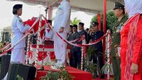 Bupati Empat Lawang Menggelar Upacara Pengibaran Merah Putih di Hari Ulang Tahun RI ke-78