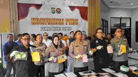 Polres Metro Bekasi Berhasil Mengungkap Kasus Begal, Curanmor, dan Ganjal ATM