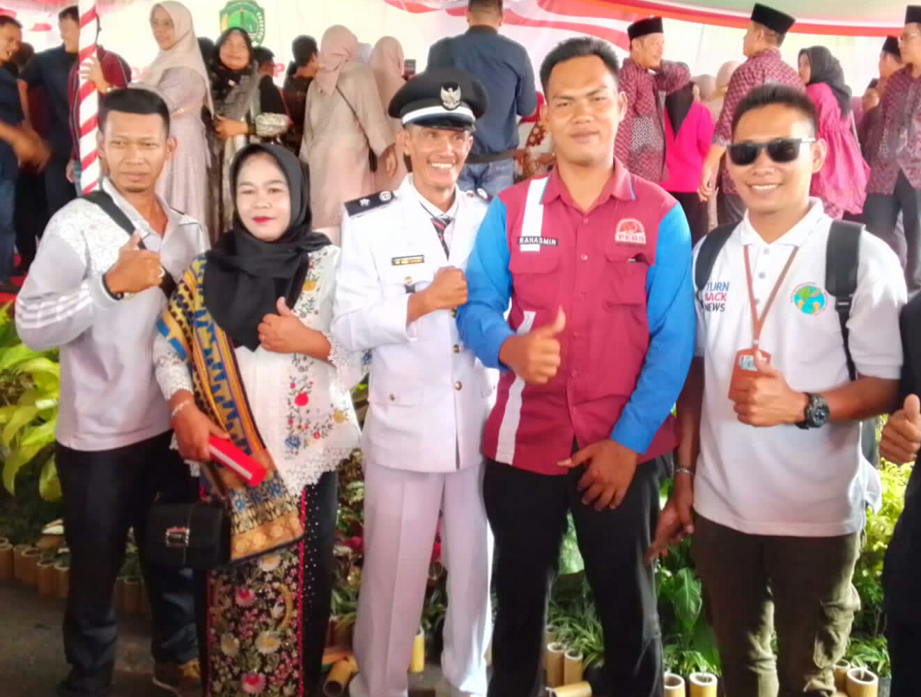 Resmi Dilantik, Rianto Kepala Desa Suka Damai Akan Melanjutkan Pembangunan