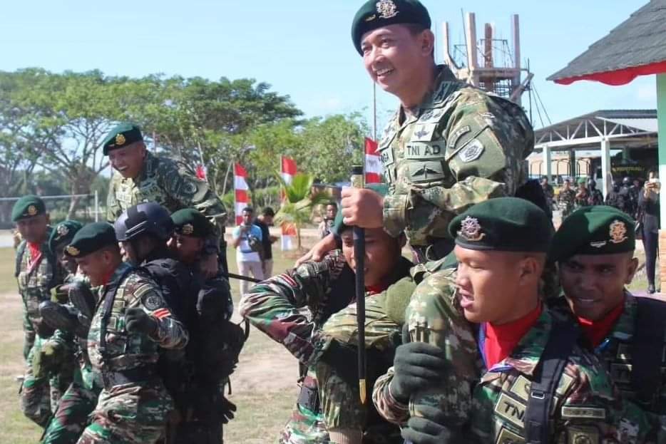 Yonif Raider 755 Kostrad Resmi Dipimpin Oleh Letkol Inf Mochamad Slamet Wijaya