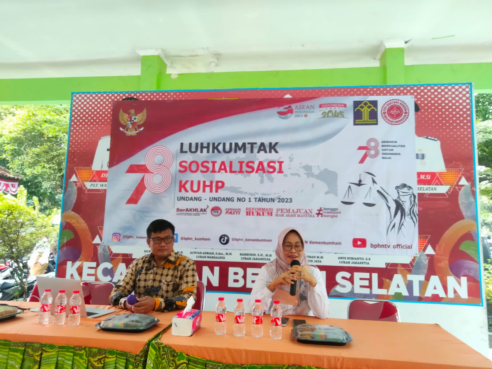 LBH Posbakumadin Bekasi Sosialisasikan Undang Undang No.1 Tahun 2023 Dari RUU KUHP Menjadi KUHP
