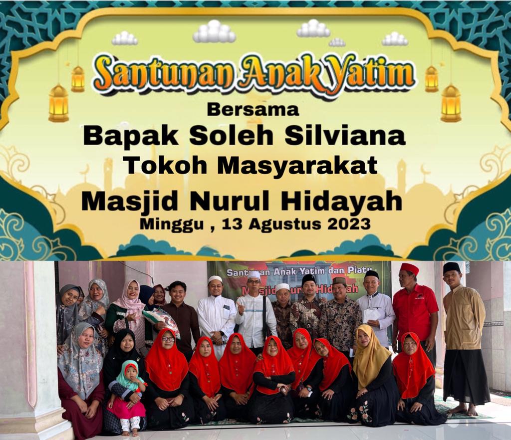 Caleg PDIP Dapil 2 Cikarang Barat – Cibitung Bersama Tokoh Masyarakat Menggelar Santunan untuk 500 Anak Yatim