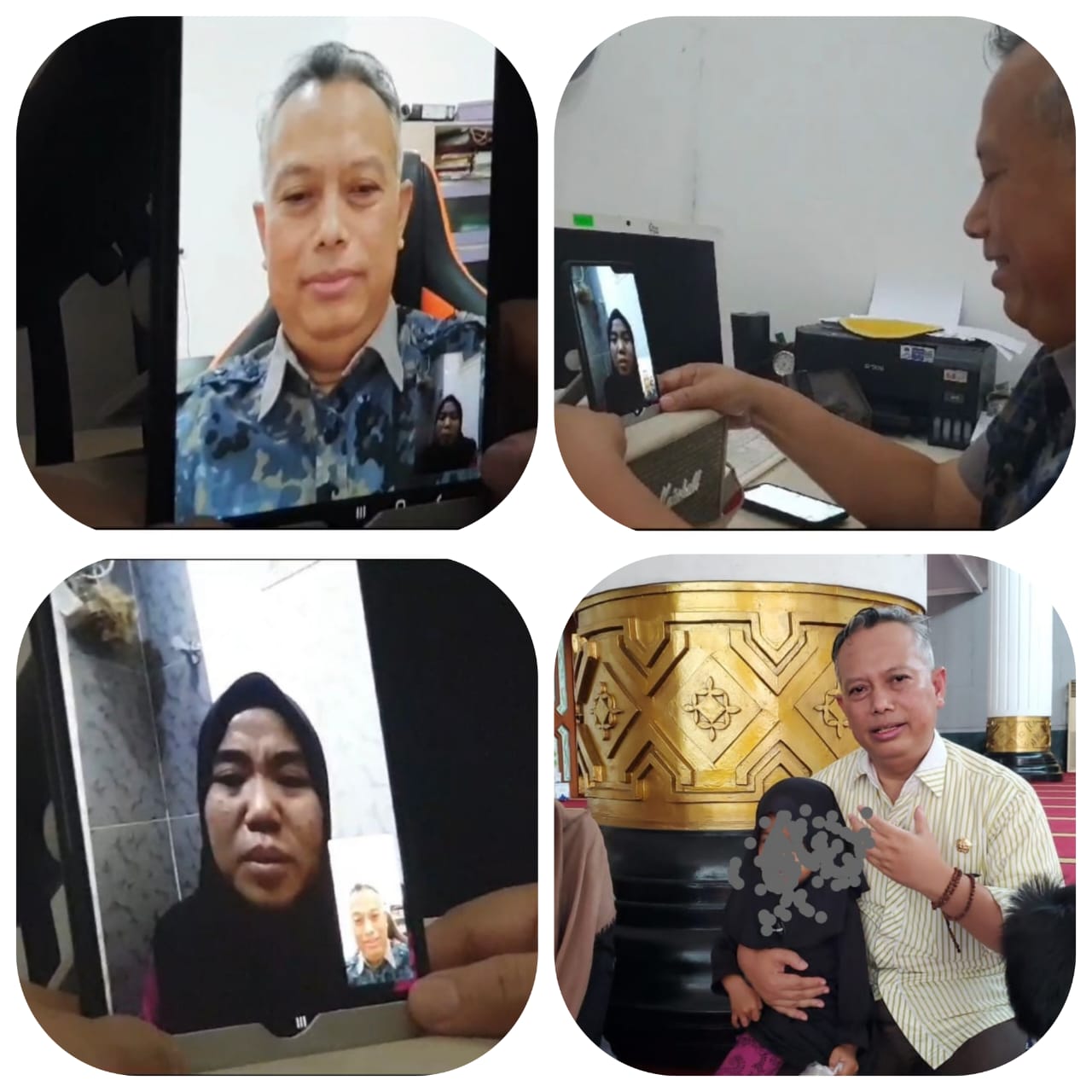 Dr. H. Munawar Fuad Noeh, Membawa Harapan bagi Tiga Anak Ratna Komalasari TKW Korban TPPO dari Bekasi