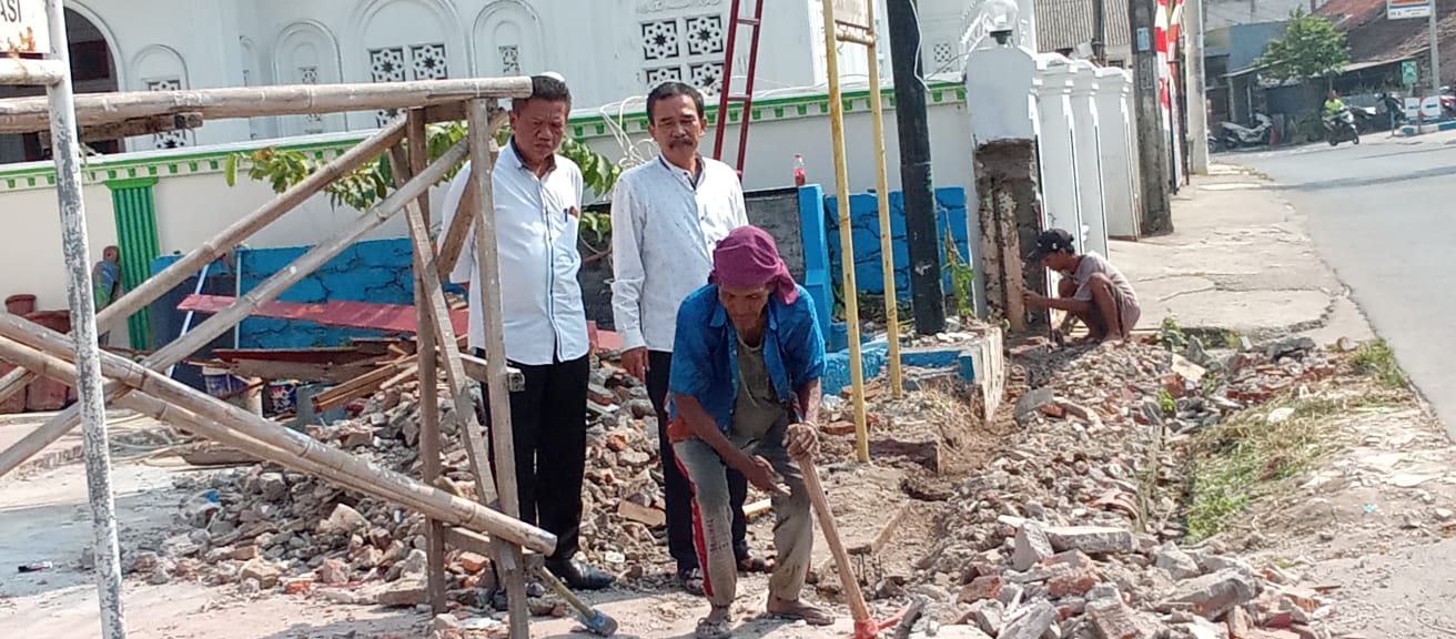 Kades Karangsetia Realisasikan Anggaran Insfratruktur APBN  Tahap 2