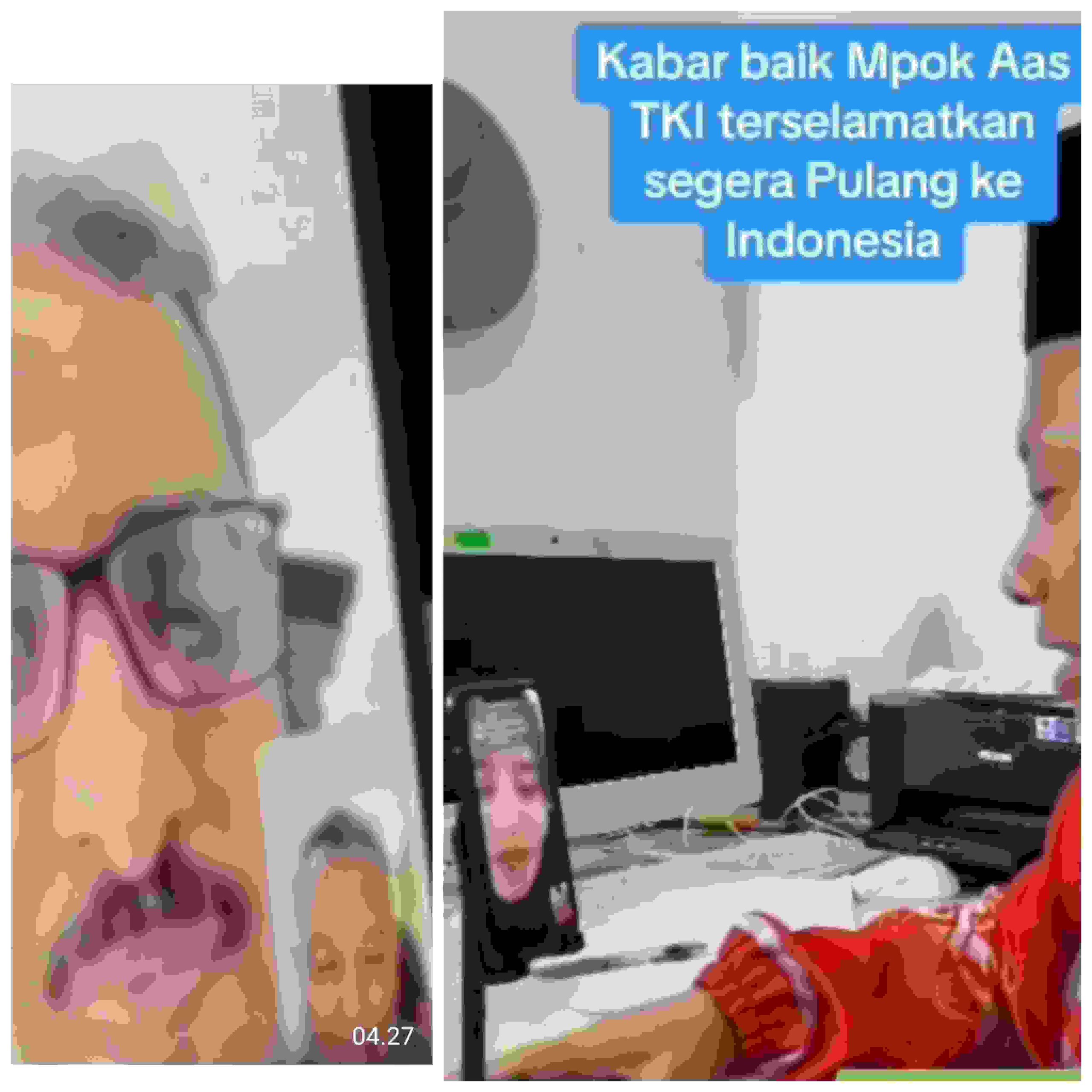 Respons Pemerintah yang tanggap dan cepat, Aas TKW asal Bekasi akan dipulangkan