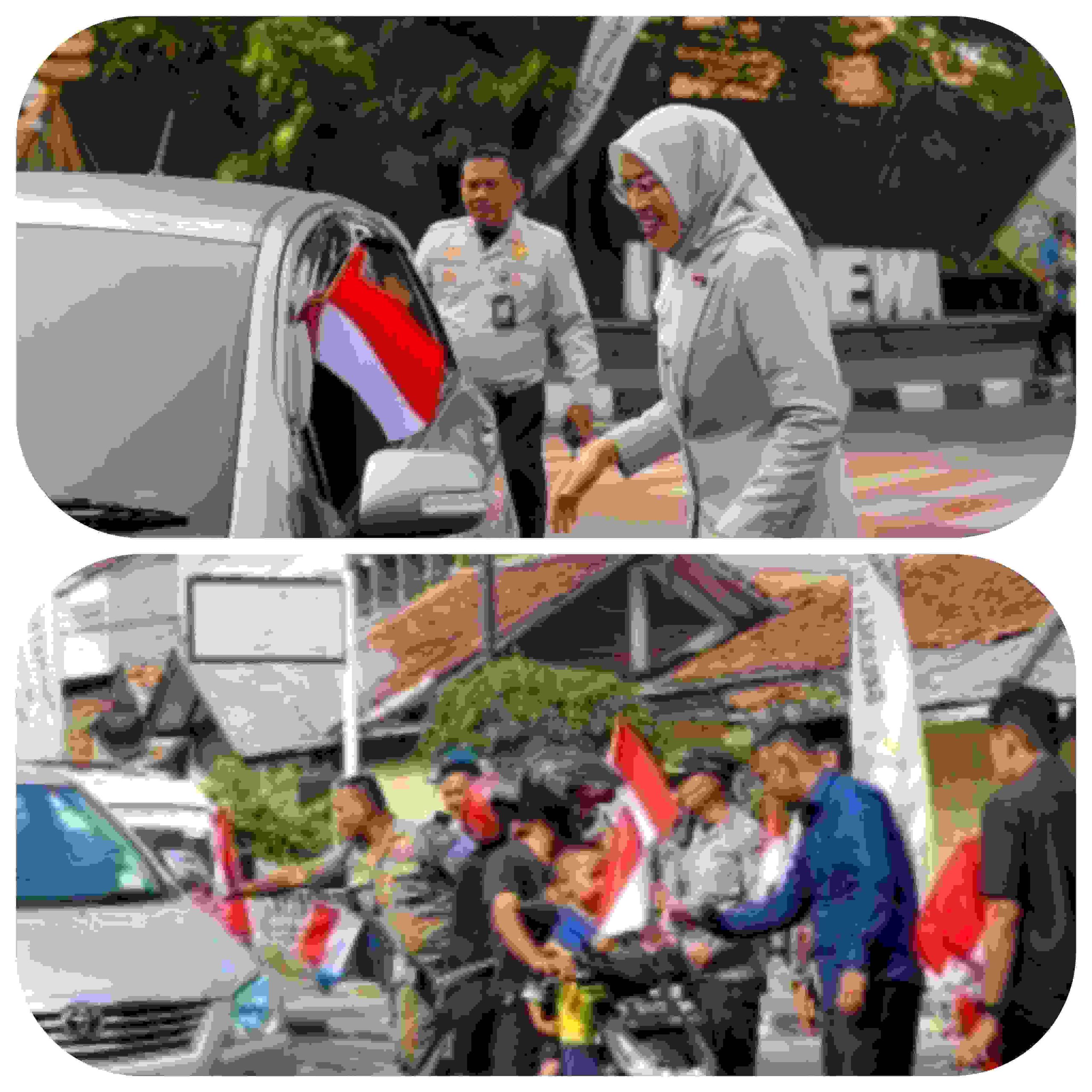 Menyemarakkan Semangat Patriotisme: Gerakan Pembagian Bendera Merah Putih Oleh Bupati Purwakarta