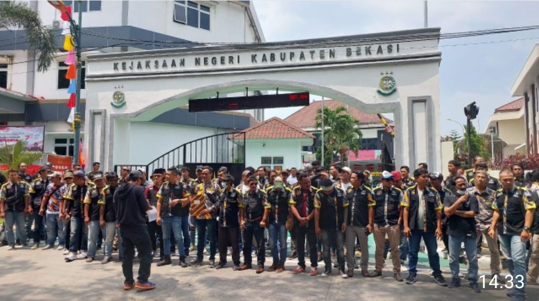 GMBI Dukung Proses Hukum Dugaan Gratifikasi Oknum DPRD Kabupaten Bekasi di Kejaksaan Negeri