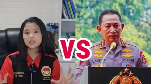 Ribuan komentar Netizen dukung Kate Victoria Lim, Siswi SMA ajak debat Kapolri, Tanpa satupun dukungan untuk Polri, Masyarakat mulai bosan dengan tindakan Oknum