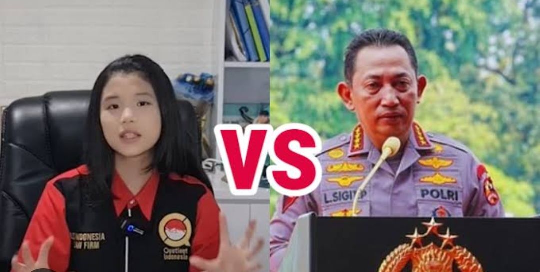 Ribuan komentar Netizen dukung Kate Victoria Lim, Siswi SMA ajak debat Kapolri, Tanpa satupun dukungan untuk Polri, Masyarakat mulai bosan dengan tindakan Oknum