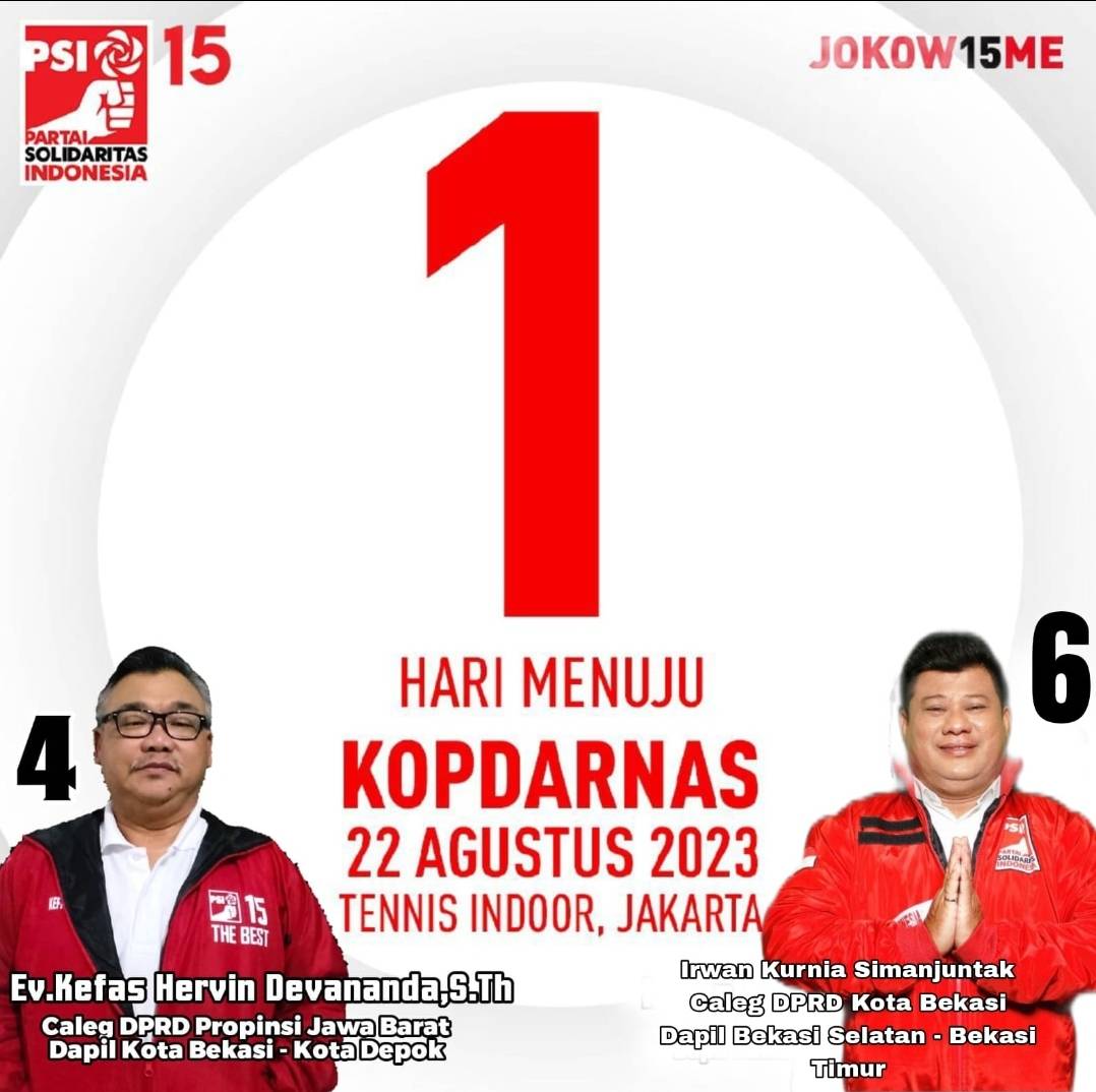 Bacaleg PSI Dapil Kota Bekasi 1 Irwan Kurnia Simanjuntak  Siap Memperjuangkan Kepentingan UMKM kota Bekasi