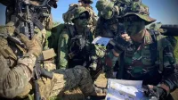 Blufor Attack Operation Dalam Kegiatan Field Training Exercise Super Garuda Shield 2023