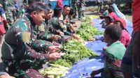 Bohai Barbar Jurus Jitu Satgas YPR 330 Kostrad Gerakkan Roda Perekonomian di Intan Jaya Papua