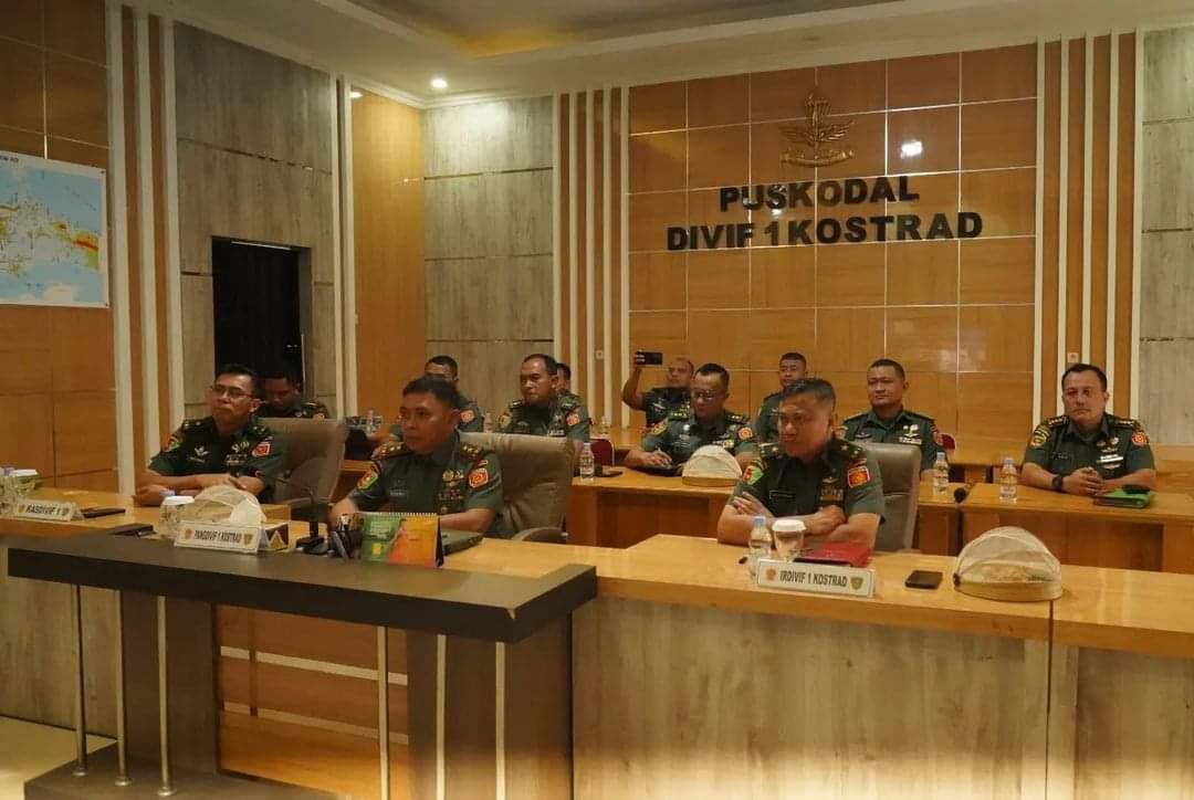 Perwira Satjar Divif 1 Kostrad Ikuti Kegiatan Seminar Nasional