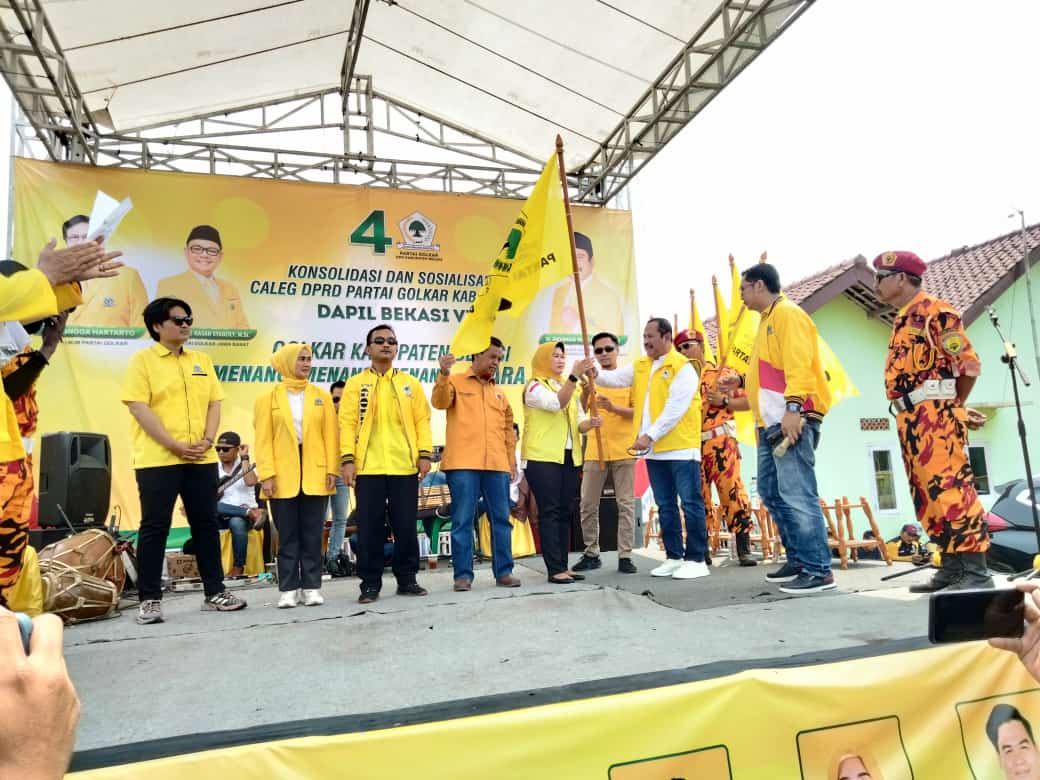 DPD Partai Golkar Kabupaten Bekasi Gelar Konsolidasi Dapil 6 di Sukakarya