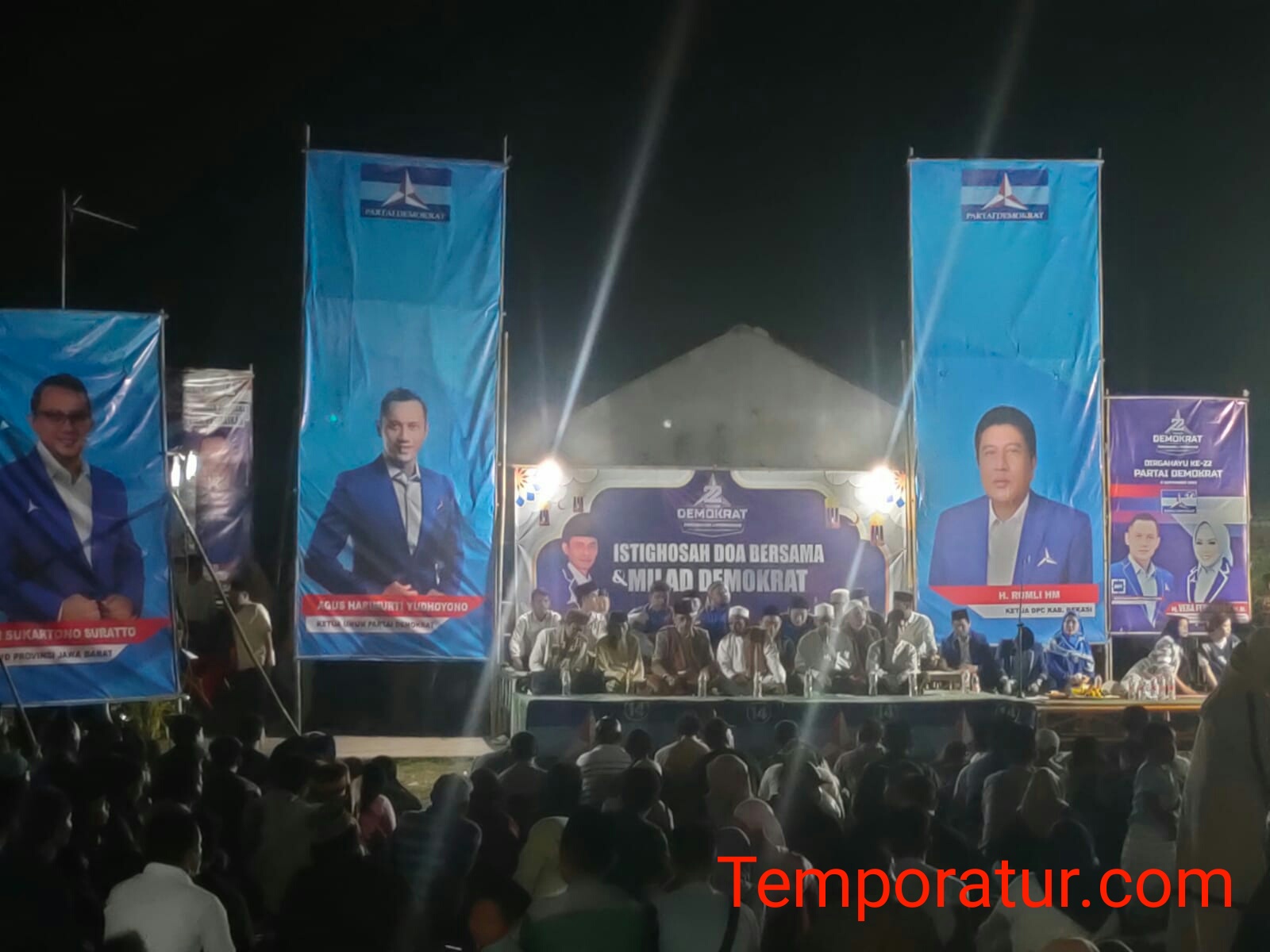 Maju Nyaleg Haryanto Black, Gelar Istighosah dan Doa Bersama Warga Lima Kecamatan